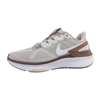 Image de NIKE Femme Air Zoom Structure 25 Chaussure de Course sur Route, Platinum Violet White Photon D, 43 EU