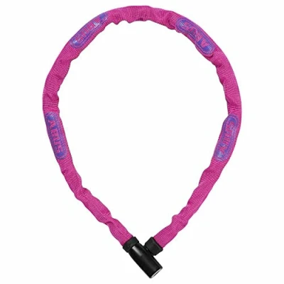 Image de ABUS 4804K Steel O Chain 4804K/75 Pink Unisex, Rose, 75