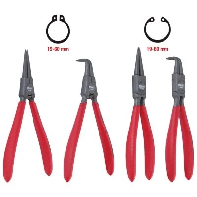 Image de KS TOOLS 119.2055 Jeu de pinces, circlips en forme d&#039;angle 90