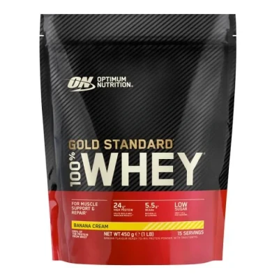 Image de Whey isolate Optimum Nutrition Gold Standard 100% Banana Cream 450g