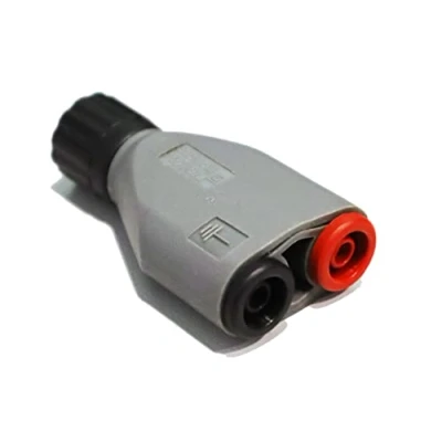 Image de PeakTech P 7055 BNC Adaptateur Fiche Banane, Accessoire pour Oscilloscopes, Générateur de Signaux, Compteur Fréquence et Pince avec Câble Test 4 mm, Entièrement Isolé