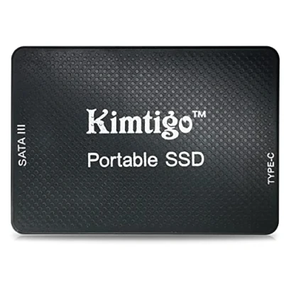 Image de kimtigo Disque SSD Interne 2,5&quot; 500 G Multi Usage Portable extrême avec Interface USB C de Type et SATA III pour Ordinateur Portable, Bureau, Jeu, Bureau
