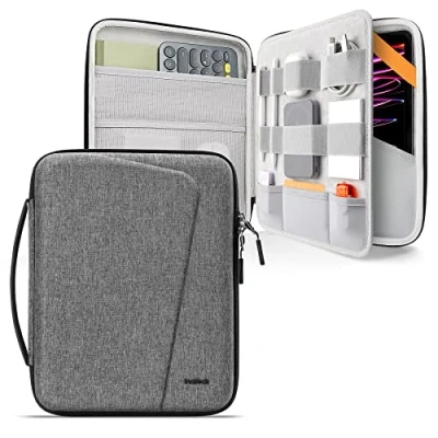 Image de Inateck Housse Coque Dure 13 Pouces pour tablette Compatible avec iPad Pro 12.9 M2 2022, M1 2021, 2018 2020