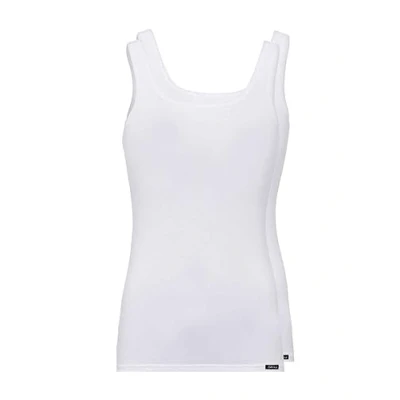 Image de Skiny Femme Damen Tank Top 2er Pack Advantage Cotton Maillot De Corps, Weiß, 38 EU