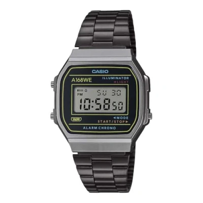 Image de Casio Heritage A168 Unisex Montre à affichage digital, Taille: One Size, Black
