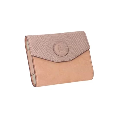 Image de PLIC CARE Pilulier hebdomadaire et journalier Pochette de rangement sobre élégante en velours effet croco 7 jours matin, midi, soir, nuit Parfait pour être tendance