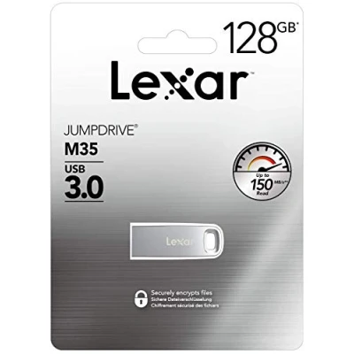 Image de Lexar JumpDrive M35 lecteur USB flash 128 Go Type A 3.2 Gen 1 (3.1 1) Argent Neuf
