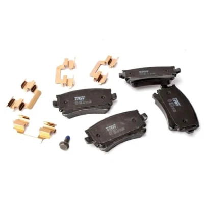 Image de TRW GDB1769 Jeu de plaquettes frein préparé pour indicateur d&#039;usure avec vis d&#039;étrier accessoires AUDI: A4 B7 Avant, Berline
