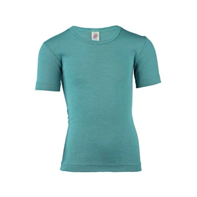Image de Engel, Maillot de corps à manches courtes en laine et soie Taille 92 176 24 mois