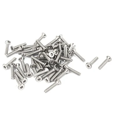 Image de sourcing map M2 x 10mm Acier inox 304 Tête fraisée hexagonale creux vis 50pcs