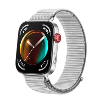 Image de HUAWEI Watch FIT 3, Montre Connectée, Appels Bluetooth, Écran AMOLED 1,82&quot;, GPS, Gestion Polyvalente de la Forme Physique, complète santé, Jusqu&#039;à 10 Jours d&#039;utilisation maximale, Gris