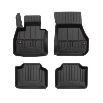 Image de FROGUM 3D407909 Ensemble de tapis sol Caoutchouc avant et arrière 4 noir BMW: 2 Active Tourer