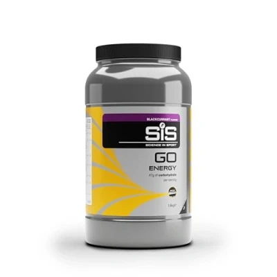 Image de Science in Sport GO Energy Poudre pour boisson 1,6kg Cassis de glucides riche en énergie avec 47g maltodextrine le Power Training