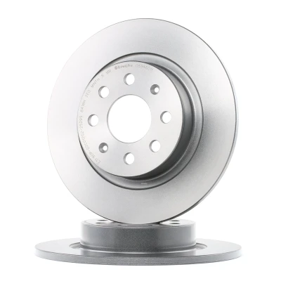 Image de BREMBO COATED DISC LINE 08.9460.11 Disque de frein 264 10 4 plein revêtu avec vis/boulons OPEL: Corsa E 3/5 portes, Adam