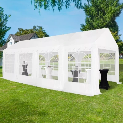 Image de Barnum 4x8 m blanc pour réceptions