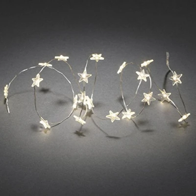 Image de Konstsmide 3199 103 Guirlande Lumineuse Décorative à LED, Plastique/,, 1.2 W, Blanc
