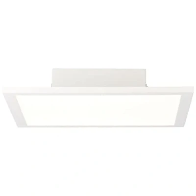 Image de BRILLIANT lampe Buffi LED panneau de plafond 30x30cm blanc/blanc froid 1x 18W intégrée (2340lm, 4000K) Échelle A ++ à E Lumière plate pour un éclairage uniforme la pièce