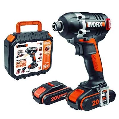 Image de Visseuse à chocs Brushless 20 V 2 Ah bat WORX WX292