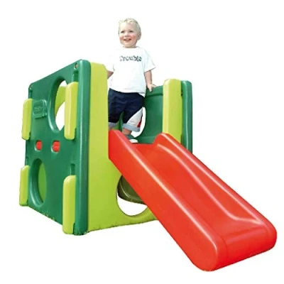 Image de Little Tikes Junior Activity Gym Grimper, Ramper et Glisser le Jeu Actif Favorise Développement Physique Utilisation Intérieure ou Extérieure Evergreen
