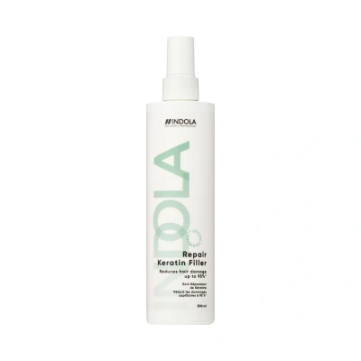 Image de Indola Spray Repair Keratine Filler Treatment 300ml 250 ml Pour cheveux abimés