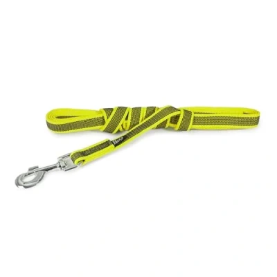 Image de Julius K9 Color &amp; Gray Laisse Super Grip sans poignée 20 mm x 3 m Gris Fluo
