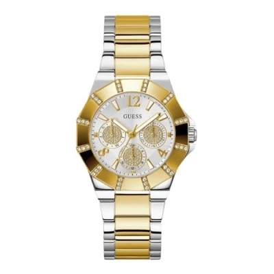 Image de Guess Sunray Montre silvercoloured/goldcoloured, Femme, Taille: One Size, Silver coloured/gold coloured