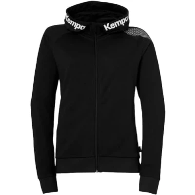 Image de Kempa Femme Core 26 Jacket Women Fille Veste À Capuche D&#039;entraînement Sweatshirt Hoody Pullover avec, Noir, L EU