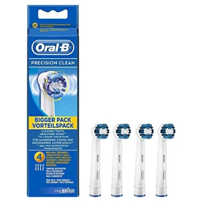 Image de OralB brossettes Precision Clean, 4 x tête de brosse ronde