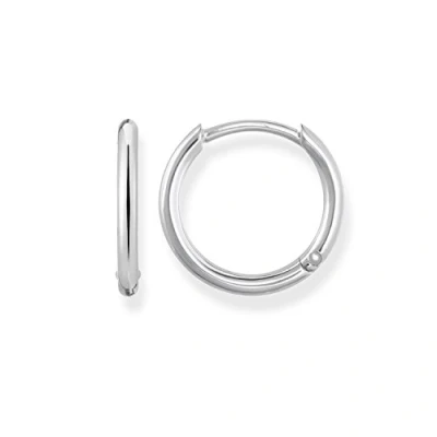 Image de Thomas SABO Creolen Klein Boucles d&#039;oreilles silvercoloured, Femme, Taille: One Size, Silver coloured
