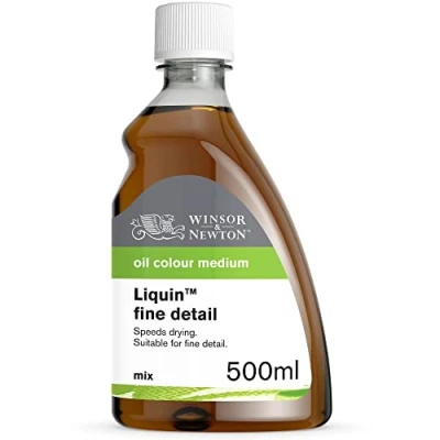 Image de Winsor &amp; Newton Additif Huile Liquin Medium Pour Détails Délicats 500 ml