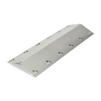 Image de Grillrost.com Das Original Couvercle de brûleur en Acier Inoxydable 395x150mm Extra Fort 1,5mm adapté à Nombreux barbecues