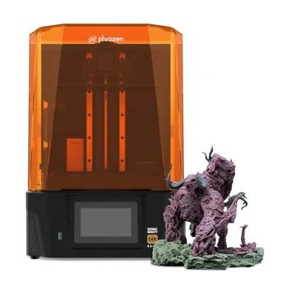 Image de Phrozen Sonic Mighty Revo Imprimante 3D en Résine Haute Précision 14K Monochrome 10.1 Pouces Écran LCD 405nm UV Photopolymérisation Grande Taille d&#039;impression 223x126x235 mm