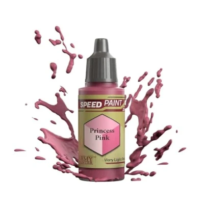 Image de The Army Painter Speedpaint Princess Pink 2.0, Peinture Acrylique Unique 18ml Solution De à Une Couche Pour Figurines Comme Warhammer 40k et Dungeons and Dragons.