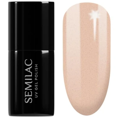 Image de SEMILAC Gel Nail Polish Long Lasting and Easy to Apply Perfect for Home &amp; Salon use UV/LED Nails 7ml 562 Warm Evening.