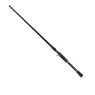 Image de Lot de 2 cannes casting Shimano SLX Ex Fast 7&#039;2&quot; 1/4 1/2oz 7 15g noir/bleu 2,18 m