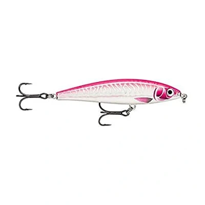 Image de Rapala Leurre de Pêche X Rap Magnum Prey Matériel en Mer pour Poissons et Carnassiers Profondeur Nage 0.3 0.6 m Taille 10 cm / 41 g Fabriqué Estonie Hd Blue Sardine