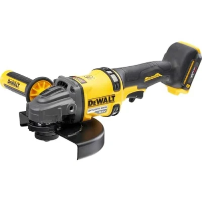 Image de DeWalt Meuleuse sans balais XR FLEXVOLT 54 V 180 mm électronique, démarrage doux, frein, embrayage, chargeur/batterie Multicolore