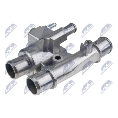 Image de NTY CTM FT 018 Thermostat d&#039;eau 88C avec joint d&#039;étanchéite boîtier FIAT: Doblo I Break, Cargo, Stilo 3/5 portes, LANCIA: Lybra Break