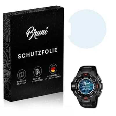 Image de Bruni protecteur d&#039;écran compatible avec Casio PRG 270 1ER Film Protecteur, cristal clair Écran (2X)