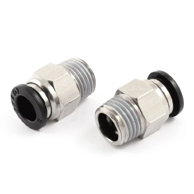 Image de sourcingmap 8 mm pneumatique Raccord rapide 1/4 &quot;(filetage de fixation PT Lot 2