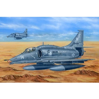 Image de Hobby Boss 1/48 A 4M Sky Hawk Army Kit ferroviaire en Plastique, Accessoire, Loisirs, modélisme, 081766, Multicolore