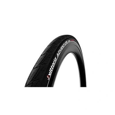 Image de Vittoria Adventure Tech Pneu vélo Unisexe, Noir, 700 x 35C