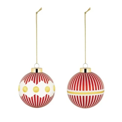 Image de Alessi Ensemble de boules Noël Delight 2024 NZ04SET1 Nika Zupanc