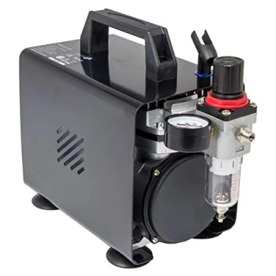 Image de Fengda Professionnel Aerographe Compresseur FD 18A / Régulateur de pression 4 bars/Arrêt Auto