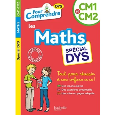 Image de Pour Comprendre Maths CM1 CM2 Spécial DYS (dyslexie) et difficultés d&#039;apprentissage Livre d’occasion Bon