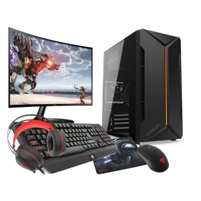 Image de Kit Gaming VIST Ryzen 7 5700G RAM 32Go RX VEGA SSD 1To M.2 LCD 24 Windows 11 Pro