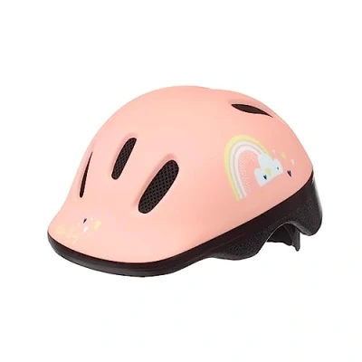 Image de Polisport Helmet Happy Rainbow (XXS = 44/48) Casque Unisex Baby, Rose