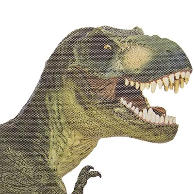 Image de Thumbs Up Ride with T Rex Autocollant de Fenêtre