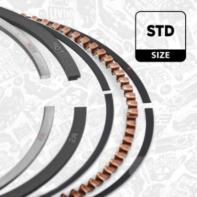 Image de ET ENGINETEAM R1012100 Jeu De Segments Pistons 76,5 VOLKSWAGEN: Polo V 3/5 portes, IV Golf 4, SEAT: Ibiza 3, 4