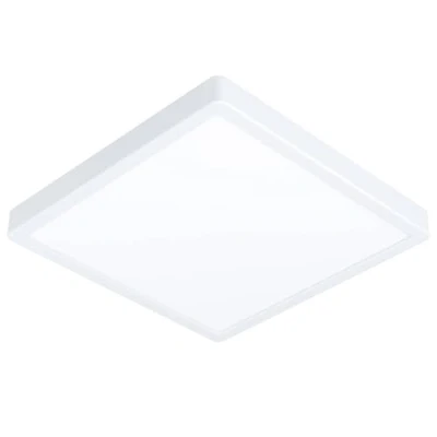 Image de Eglo connect.z Plafonnier LED connecté Fueva Z, 28,5 cm, lampe de plafond ZigBee pour salle bains, contrôlable par appli et commande vocale, blanc chaud froid, dimmable, blanc, IP44